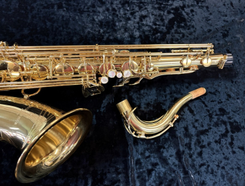 Photo NICE Condition Yanagisawa TWO1 Gold Lacquer Tenor Sax - Serial # 00393501